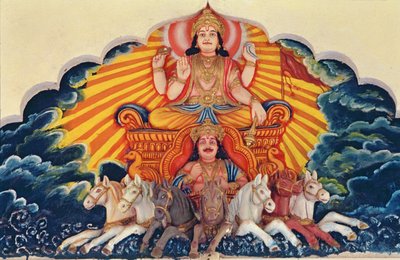 Surya Narayan, il Dio Sole da School Indian
