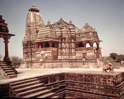 Vista del Tempio di Devi Jagadamba da School Indian