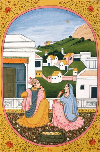 Immagine e dipinto del calendario annuale per un mese indù Paush, India da School Indian
