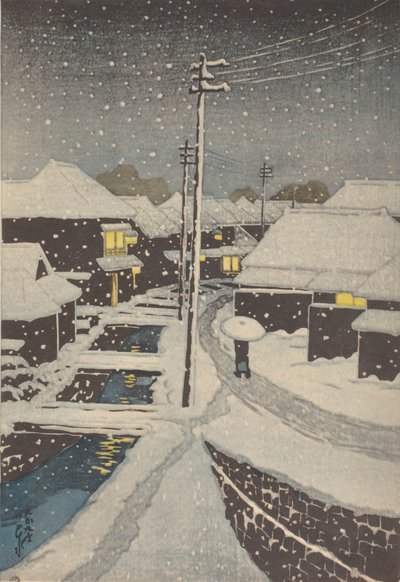 Neve serale da School Japanese