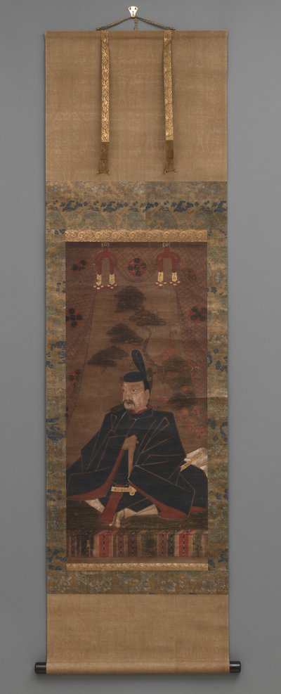 Kakemono (Pittura su rotolo) da Japanese School