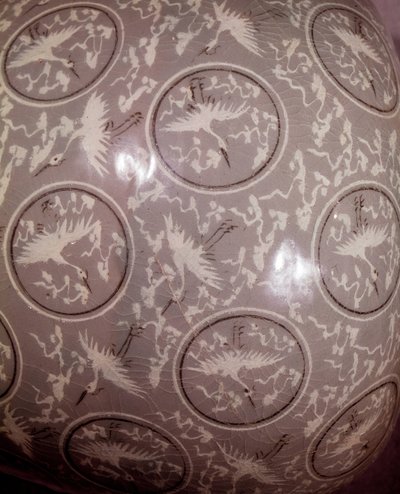Arte coreana: dettaglio del vaso 