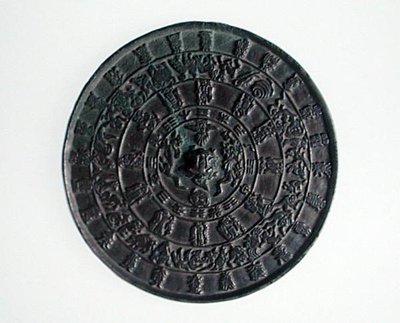 Specchio zodiacale, dinastia Koryo, c.1100-1300 da School Korean
