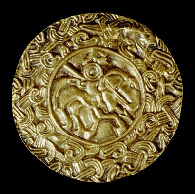 Archeologia del Medioevo. Arte barbarica della Lombardia: disco d