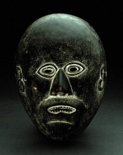 Maschera, possibilmente cultura Gorong, Nepal da School Nepalese