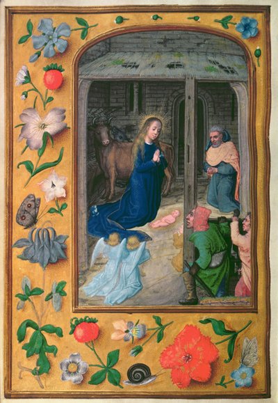 Natività, da un Libro d