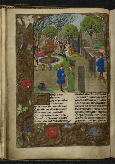Giardino del Piacere da School Netherlandish