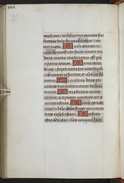 Re 9, f.227v, Libro delle Ore, Uso di Sarum (