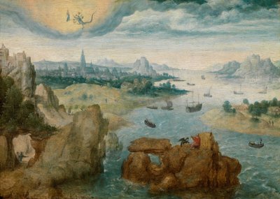 San Giovanni a Patmos da School Netherlandish