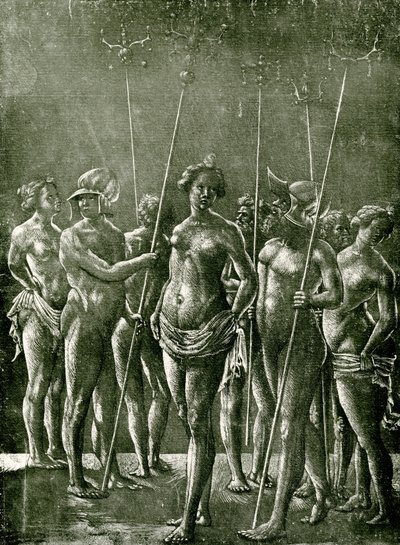 Illustrazione sconosciuta dopo un esempio italiano da School Netherlandish