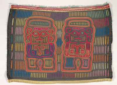 Pannello di camicia (mola), Popolo Kuna, Isole San Blas, c.1950s da School Panamanian
