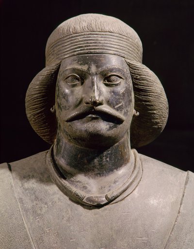 Guerriero Partico (dettaglio) da School Parthian