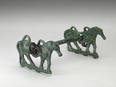 Mordente per cavallo, possibilmente IX-VII secolo a.C., Iran da School Persian
