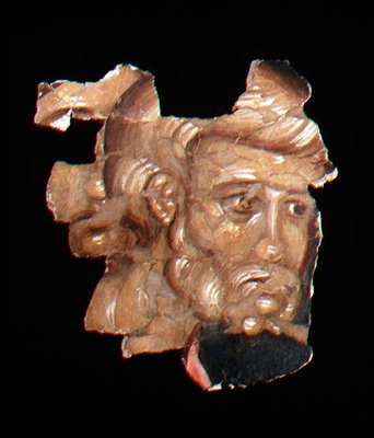 Testa di un santo sconosciuto, fine XIV secolo da School Pskov