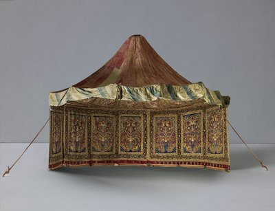 Tenda reale realizzata per Muhammad Shah (regnò 1834-48) da School Qajar