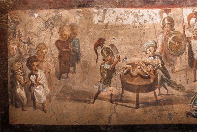 Il Giudizio di Salomone, Pompei da School Roman