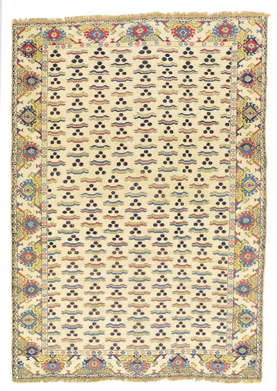 Tappeto Tuduc Cintamani, inizio XX secolo da School Romanian