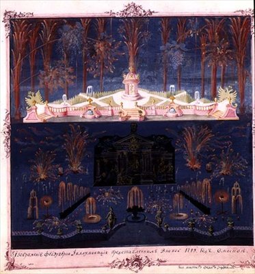Dettaglio del Set Principale per i Fuochi d