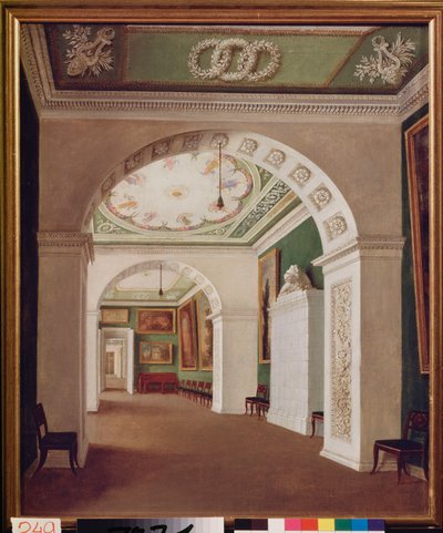 Insieme di stanze nel palazzo Stroganov a San Pietroburgo da School Russian