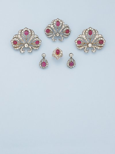 Importante suite di gioielli, c.1850 da School Russian
