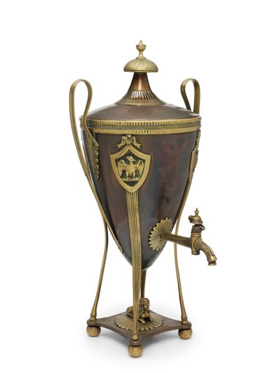 Samovar di Napoleone, c.1815 da School Russian