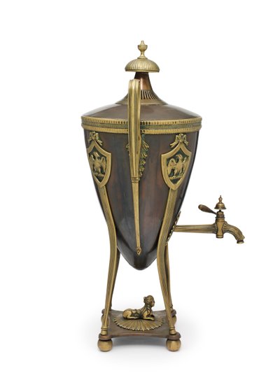 Samovar di Napoleone, c.1815 da School Russian