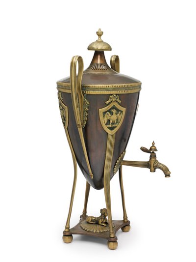 Samovar di Napoleone, c.1815 da School Russian