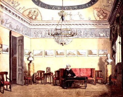 Salotto neoclassico da School Russian
