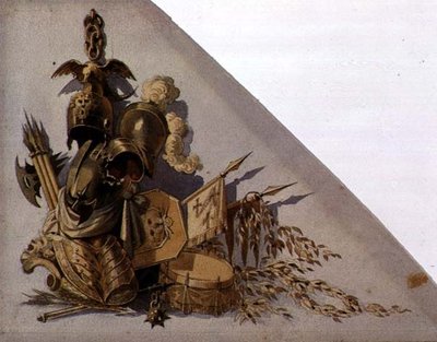 Trofei Neoclassici di Armi: Europa, c.1825 da School Russian