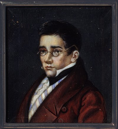 Ritratto del drammaturgo Aleksandr Sergeevich Griboedov (1795-1829) da School Russian