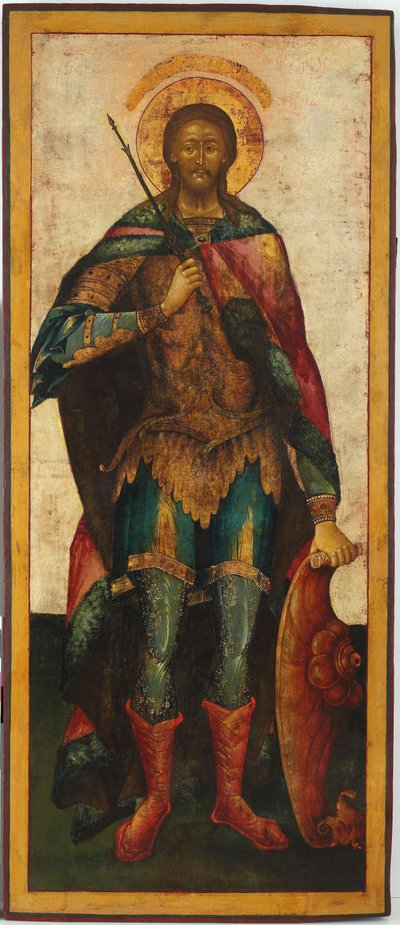 San Alessandro Nevsky (1220-1263) - Icona russa da School Russian