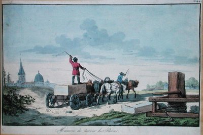 Il trasporto della pietra per l