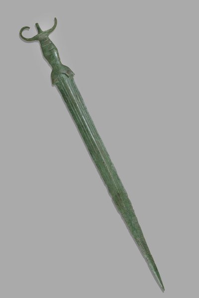 Spada, vicino a Palermo, siciliana, VIII secolo a.C. (bronzo) da School Sicilian