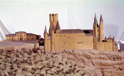 Architettura militare: modello in miniatura dell