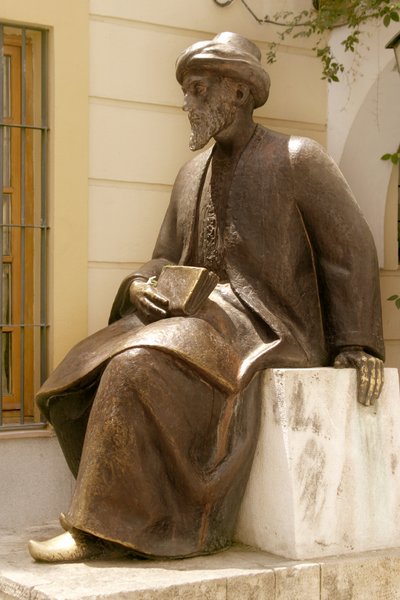Statua di Mosè Maimonide (bronzo) da School Spanish