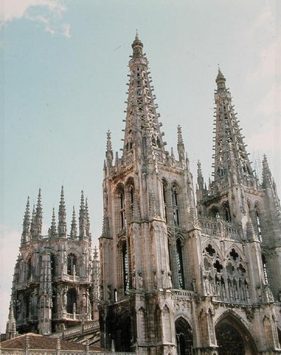 Vista dei campanili e della torre lanterna da School Spanish