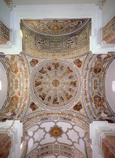 Vista del soffitto e della cupola da School Spanish