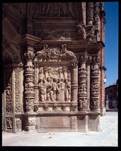 Vista della facciata della cattedrale di Santa Maria, Astorga, Spagna da School Spanish