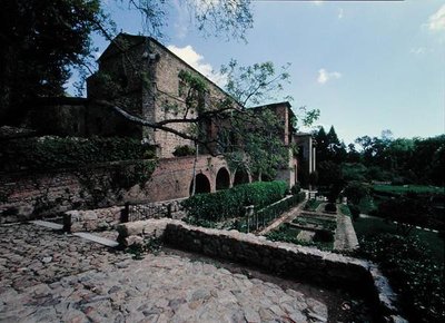 Vista del giardino da School Spanish