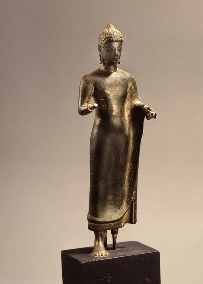Buddha in piedi, periodo Davaravati da School Thai