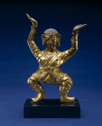 Figura in piedi di Mahasiddha da School Tibetan