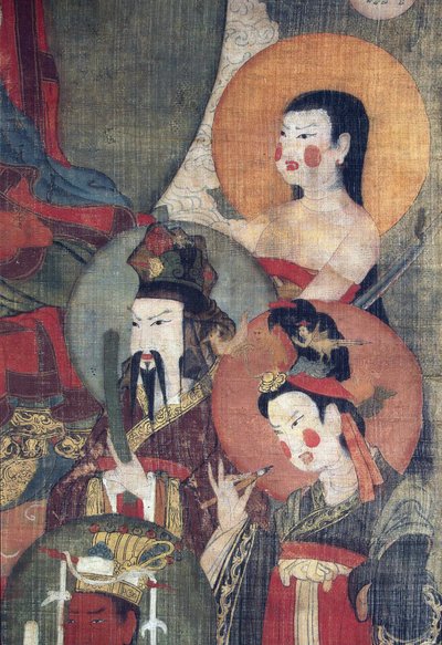 Cultura tibetana: Il Buddha Tejaprabha circondato da divinità planetarie da School Tibetan