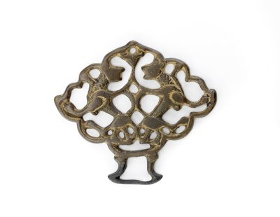 Ornamento con una coppia di leoni, dinastia Selgiuchide, forse XIII secolo da School Turkish