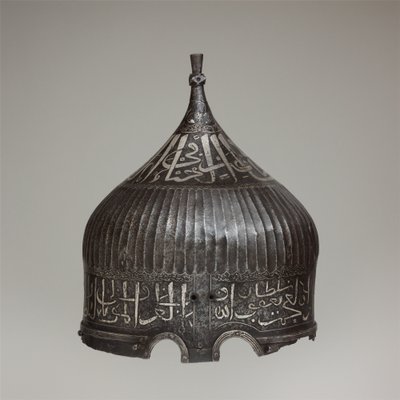 Elmo a turbante, c.1478-90 da School Turkish