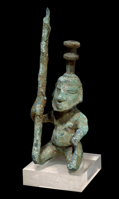 Civiltà Dongson: portacandela di bronzo. 300 a.C.-200 d.C. Dal Vietnam. Parigi, Museo Guimet, Museo Nazionale delle Arti Asiatiche da School Vietnamese