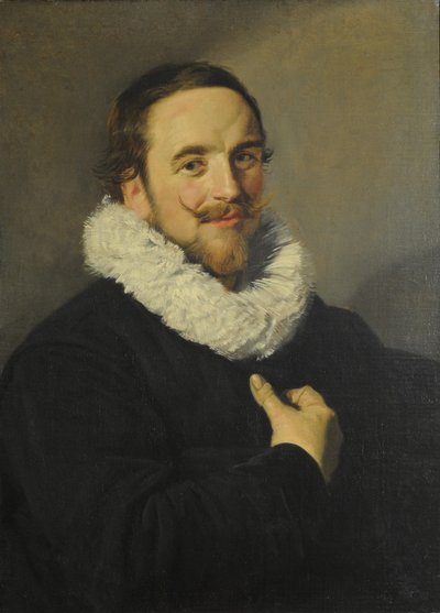 Ritratto di un gentiluomo da School of Frans Hals