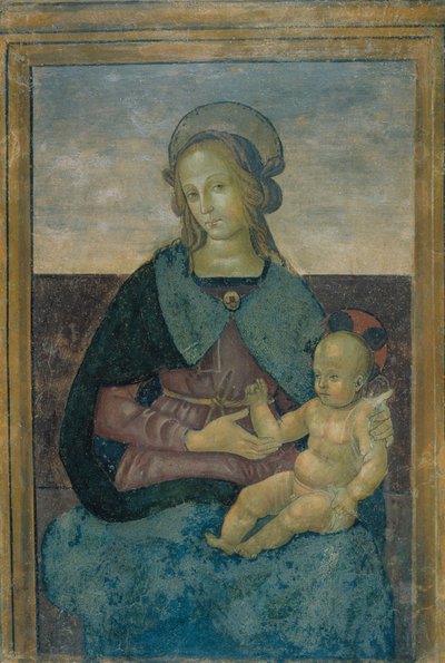 Vergine e Bambino da School of Perugino