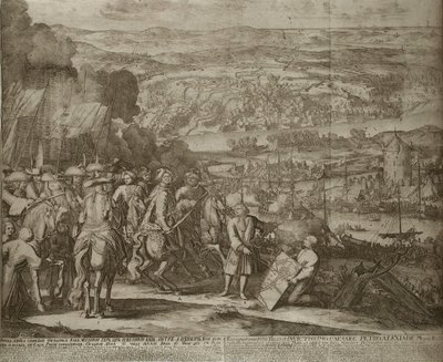 Assedio della Fortezza Turca di Azov da parte delle Forze Russe da Schoonebeek