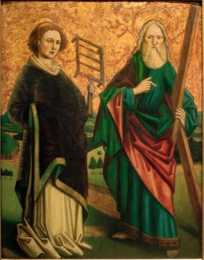 Maestro, i santi Lorenzo e Andrea da Schweizer Meister