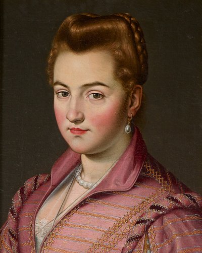 Una dama della Casa di Parma, possibilmente Costanza Colonna da Scipione (1550 98) (attr. to) Pulzone